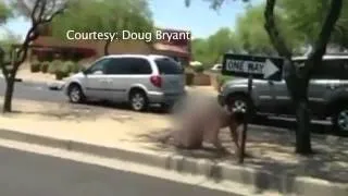 VIDEO: Naked driver creates havoc in Scottsdale