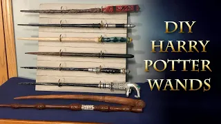 Making DIY Harry Potter wands