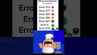 you got these roblox error codes? 😰 #roblox #robloxfyp #robloxshort #foryou #robloxerror #error