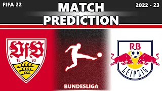 FIFA 22 | VfB Stuttgart vs RB Leipzig | Bundesliga 2022/23 | Prediction