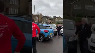 Tesco Car Park Wars - 2 People Get Run Over