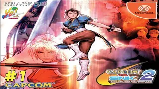 Capcom vs SNK 2! Dreamcast in 2024 Part 1 - YoVideogames