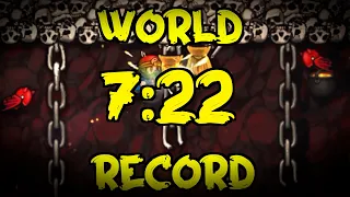 (4x WR) Spelunky No Teleporter No Gold Haunted Max Bookskip Hell% Speedrun 7:22 (+Reaction)