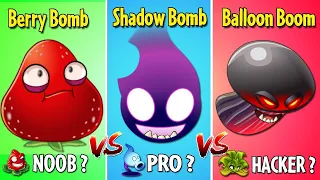 BALLOON BOOM FLOWER Vs All Plants AOE Damage - Who is Best Plant - PvZ 2 Plant vs Plant