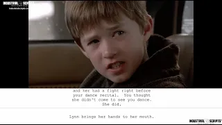 Classic Movie Scenes: THE SIXTH SENSE (1999) // Emotional Car Scene // Script-to-Screen