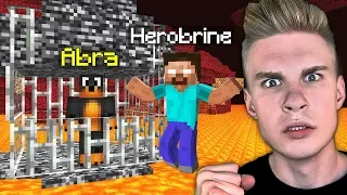 Zostałem PORWANY przez HEROBRINE w Minecraft!