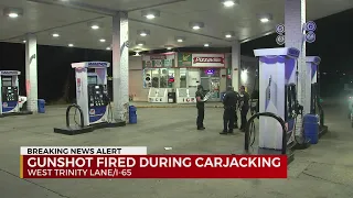 Gunshot fired through pants during carjacking at Nashville gas station