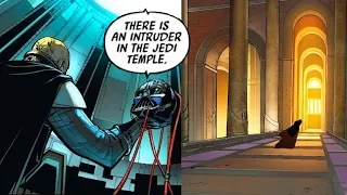 Darth Vader's First Time Back in the Jedi Temple After Order 66(Canon) - Star Wars Comics Explained