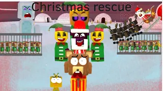 Super bear adventure in a christmas rescue 🐻🐥🎅🤶🎄🎁🎁🎉