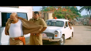 Police Officers Removing Uniforms Before Entering Ambarish House | Veera Parampare Kannada Movie