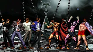 [KOF Mugen] Kyo Kusanagi Team vs Joe Higashi Team