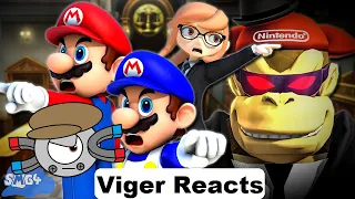 Viger Reacts to SMG4's "War of the Fat Italians 2022"