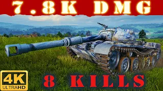 ✔️ Kunze Panzer WoT ◼️ 7.8K Damage • 8 Kills ◼️ WoT Replays gameplay