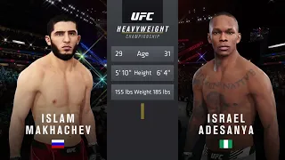 UFC 4 | Israel Adesanya vs. Islam Makhachev