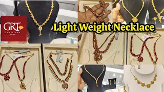 GRT Light Weight Oriana & Ruby Emerald Necklace Collections/ Oriana Fancy Necklace/ Ruby Necklace