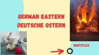 My German Diary 01  Ostern Eastern #Deutschhören B1, B2, C1