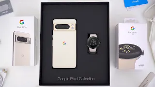 Google Pixel 8 Pro Unboxing, Hands-On & First Impressions! (Porcelain)