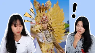 Apakah ada festival karnaval di Indonesia juga? | Korean reaction to Indonesian JFC festival TikTok