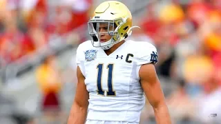 The HUMAN MISSILE 🚀 || Notre Dame Safety Alohi Gilman Highlights 🍀 ᴴᴰ