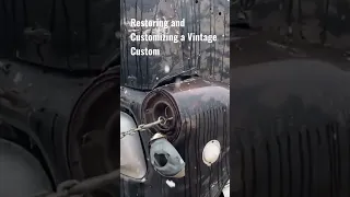 Restoring a Custom Vintage International Harvester 1956 #shorts #car #custom #vintage