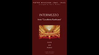 Mascagni, Pietro: Intermezzo (for Flute and Piano)