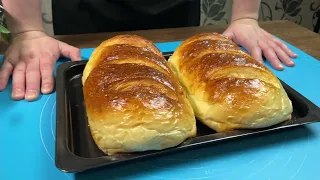 So backen Sie in 10 Minuten Brot zum Abendessen! Brot könnte nicht einfacher sein!