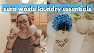 My ZERO WASTE LAUNDRY ROUTINE // eco-friendly laundry detergent and more!