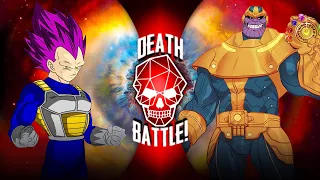 Ultra Ego Vegeta vs. Thanos | Death Battle