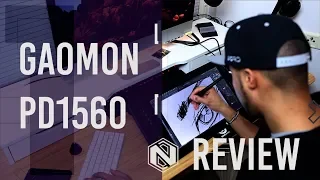 GAOMON PD1560 REVIEW (A Cheap Tablet for Animators)