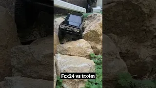 stock fcx24 vs low range gears trx4m