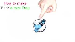 Diy keychain Bear a mini  Trap