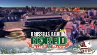 NORAD Tracks Santa 2011 - Brussels, Belgium