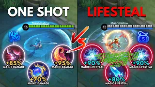 Karina One Shot Build vs Karina Lifesteal Build