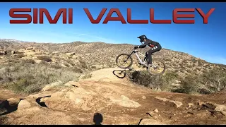 Mountain Biking Simi Valley Filmed with Skydio 2 Drone (The Grudge and Skanks) Jan 4, 2021