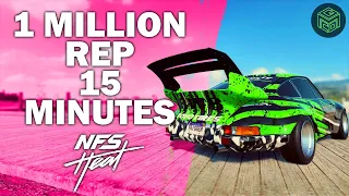 2 Ways to Get 1 MILLION REP IN 15 MINUTES in NFS Heat