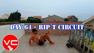 DAY 64 - 25 MIN FATBURNER WORKOUT - RIP`T CIRCUIT