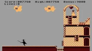 C64 ATARI - Zorro - gameplay