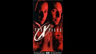 Opening/Closing to The X-Files 1998 VHS