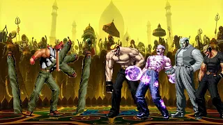 [KOF Mugen] | Ralf-15 Vs Yamazaki Team