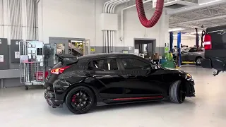 Vader gets the sxth element catch can installed . Veloster N DCT
