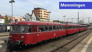 Memmingen: Passauer Eisenbahnfreunde mit VT98, Astoro Treffen EC Zürich🔃München & mehr