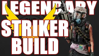 LEGENDARY SOLO/GROUP STRIKER BUILD! MY NEW FAVOURITE DPS BUILD, VERY EASY TO MAKE | THE DIVISION 2