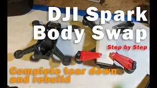 DJI Spark Repair: Complete disassembly and reassembly.