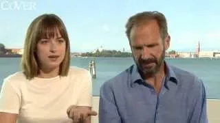 Dakota Johnson and Ralph Fiennes Discuss Nude Scenes