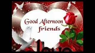 Good Afternoon  video - WhatsApp, Wishes, Quotes, Message, Greetings