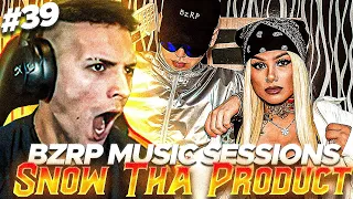 REACCIONANDO a Snow Tha Product || BZRP Music Sessions #39 + CHARLA y DESAFIO ❄️