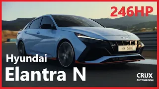 New Hyundai ELANTRA N 276hp | 2021 ELantra N line | #CRUXAUTOMATION