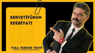 Servetifünun | Full Tekrar Testi | Rüştü Hoca