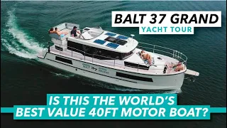 Is this the best-value 40ft motor boat in the world? | Balt 37 Grand | Motor Boat & Yachting