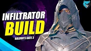 GOD TIER... Drybear's Infiltrator Build Guide (Plus Gear) | Baldur's Gate 3